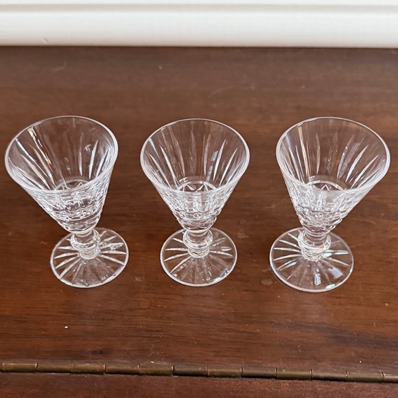 Three Waterford Crystal Tramore Aperitif Glasses, 2.75” - Picture 2 of 8
